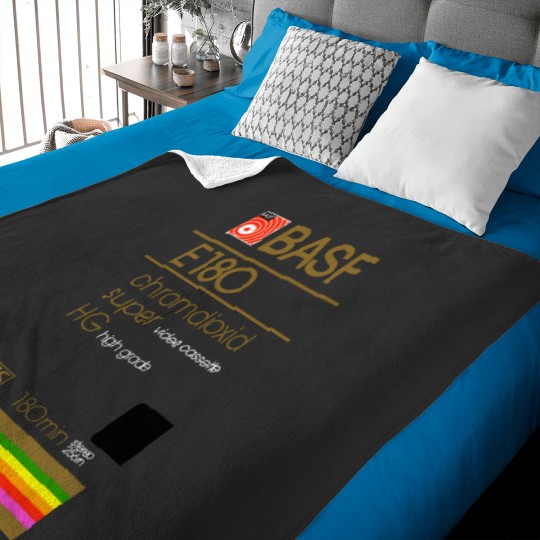 Discover BASF E180 VHS Tape Baby Blankets