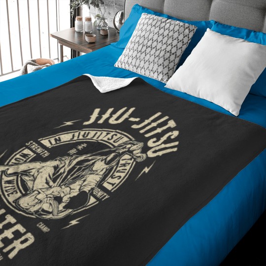 Discover JIU JITSU Shirt BJJ T Shirt Brazilian Jiu Jitsu Baby Blankets