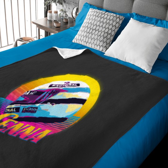 Discover Ayrton Senna Tfunny Baby Blankets
