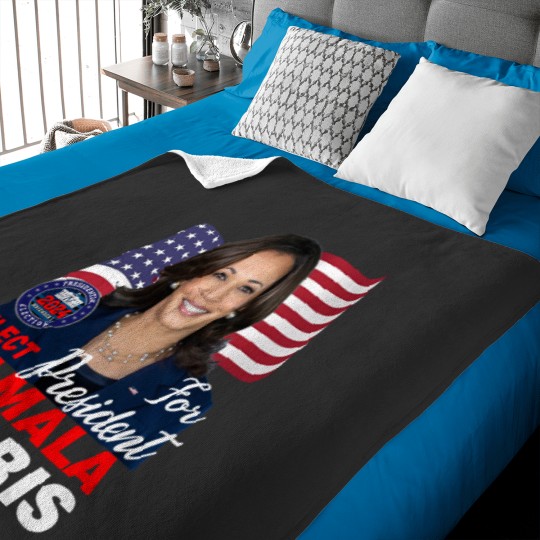 Discover KAMALA HARRIS FOR PRESIDENT Baby Blankets