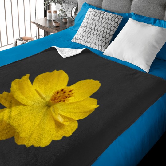 Discover beautiful flower in yellow, summer, sun Classic Baby Blankets