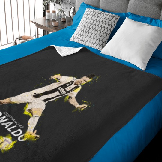 Discover Cristiano Ronaldo Cristiano Ronaldo (1) Baby Blankets