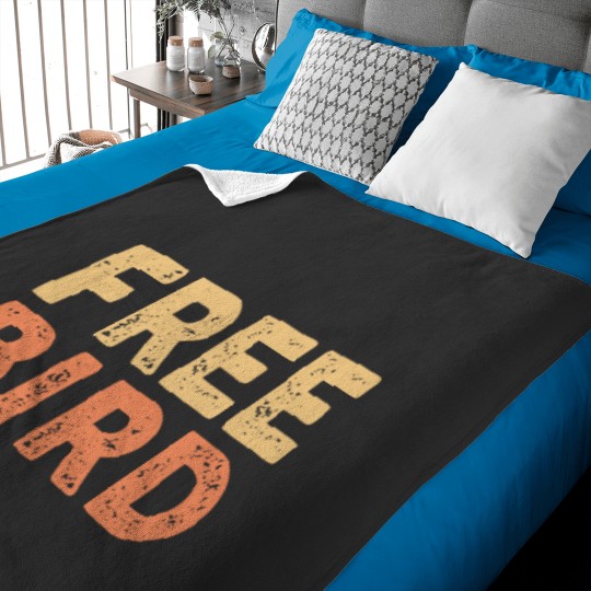 Discover LyricLyfe PopSocket Free Bird by Ronnie Van Zant & A Collins Sweatshirt Baby Blankets