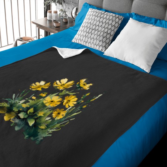 Discover YellowGreen Garden Classic Baby Blankets