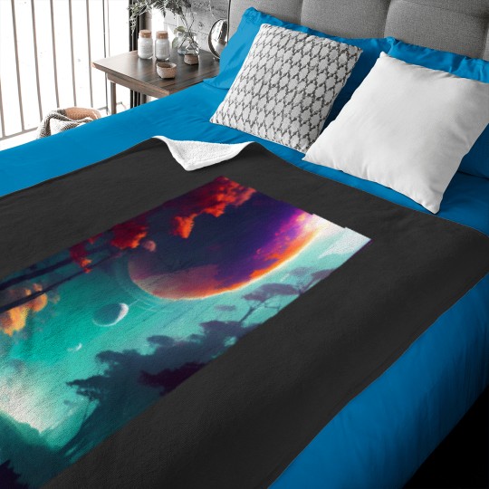 Discover Cosmic Sound Classic Baby Blankets