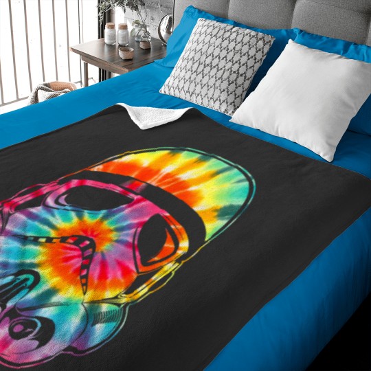 Discover Star Warss Stormtrooper Tie Dye Big Face Baby Blankets