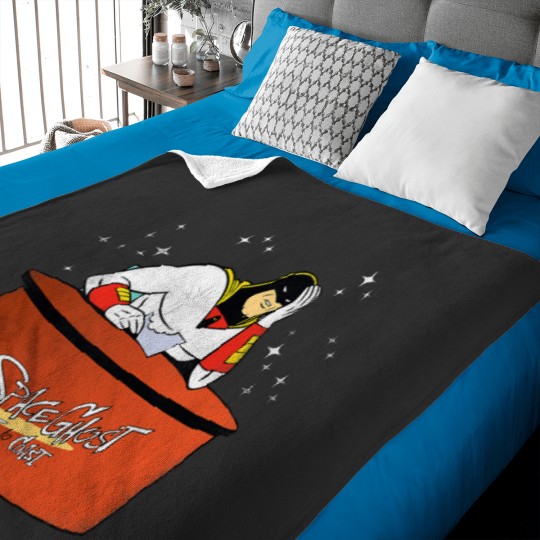 Discover Space ghostss Coast to Coast Great Galaxies Baby Blankets