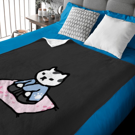 Discover Mr Meowgi - Neko Atsume Classic Baby Blankets