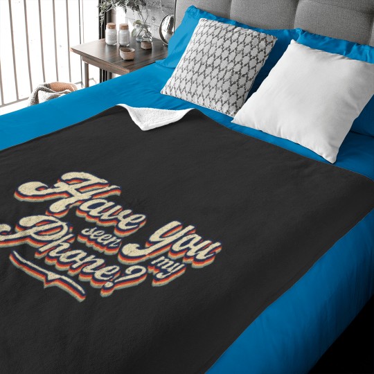 Discover Distressed Funny Friends Have You Seen My Phone Baby Blankets