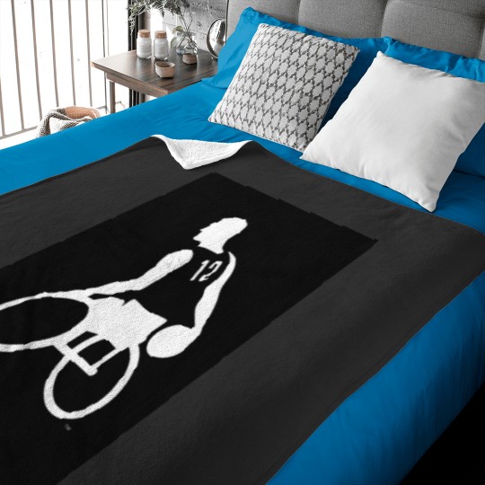 Discover Patrick Anderson White Logo Classic Baby Blankets