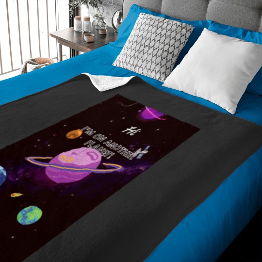 Discover I'M ON ANOTHER PLANET Classic Baby Blankets