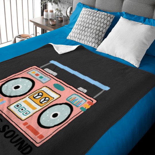 Discover Cosmic Sound Classic Baby Blankets