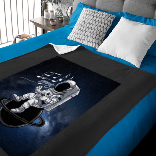 Discover Cosmic sounds Classic Baby Blankets