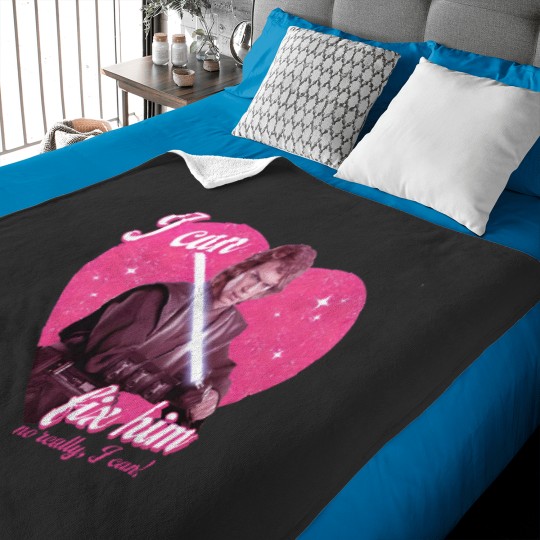 Discover I Can Fix Him (No Really I Can) Anakin Baby Blankets, Skywalker Baby Blankets