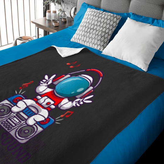 Discover Cosmic Sound  Classic Baby Blankets