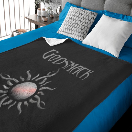 Discover Godsmack – Legends Sun Rocker Baby Blankets