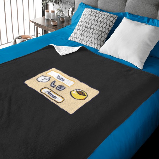 Discover I draw tubbs gift of 69 fish  neko atsume meme Classic Baby Blankets