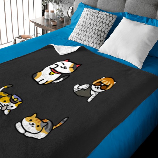 Discover Neko Atsume Classic Baby Blankets