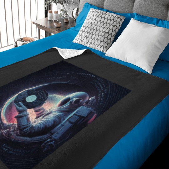 Discover Cosmic sounds Classic Baby Blankets