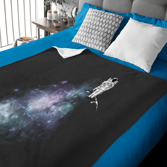 Discover cosmic sound space star man Classic Baby Blankets