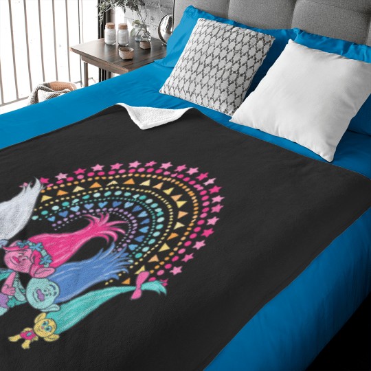 Discover Dreamworkss Trolls Rainbow Trolls Baby Blankets