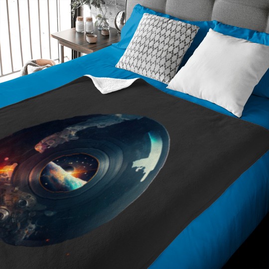 Discover cosmic sound Classic Baby Blankets