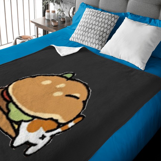 Discover Neko Atsume Cheese Burger Classic Baby Blankets