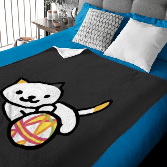 Discover Neko atsume - Playful Cat Classic Baby Blankets