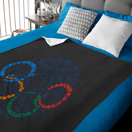 Discover sports symbol Classic Baby Blankets
