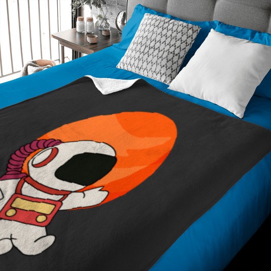 Discover cosmic sound space star man Classic Baby Blankets