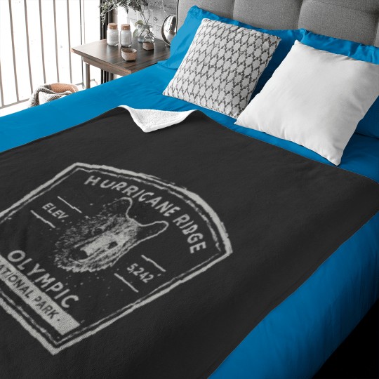 Discover Hurricane Ridge - Olympics National Park Classic Baby Blankets