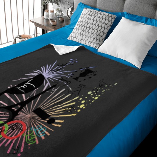 Discover Olympics Games Paris fantasy fun Classic Baby Blankets