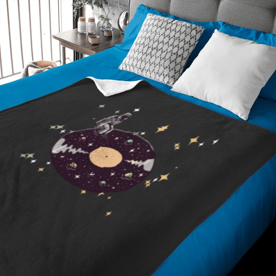 Discover Cosmic Sound  Classic Baby Blankets
