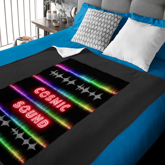 Discover Cosmic Sound Art design Essential Baby Blankets