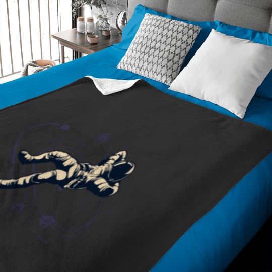 Discover cosmic sound space star man Classic Baby Blankets