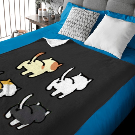 Discover Neko Atsume - Butts Classic Baby Blankets