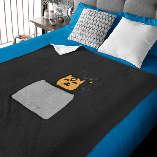 Discover Toast Cat! Classic Baby Blankets