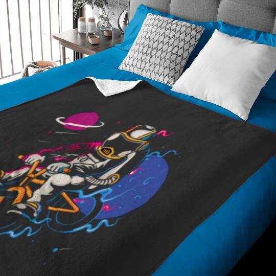 Discover Cosmic Sound Classic Baby Blankets