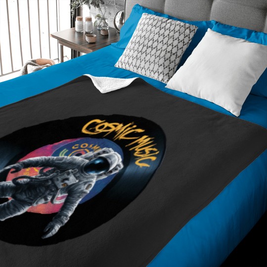 Discover Cosmic Sound  Classic Baby Blankets