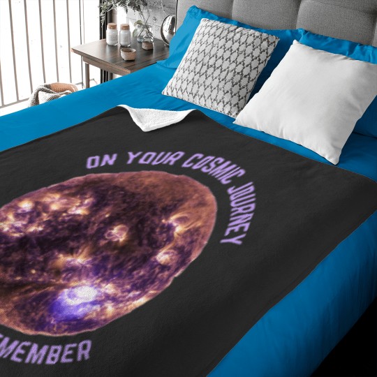 Discover ON YOUR COSMIC JOURNEY REMEMBER TO REMEMBER Classic Baby Blankets