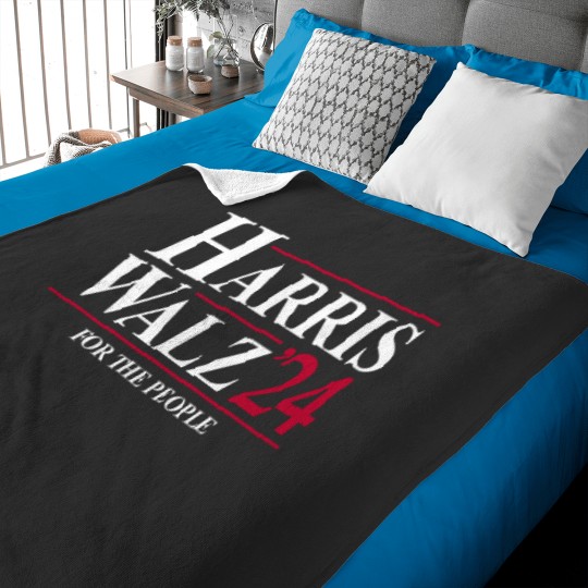 Discover Harris Walz Baby Blankets - Support Kamala Harris 2024