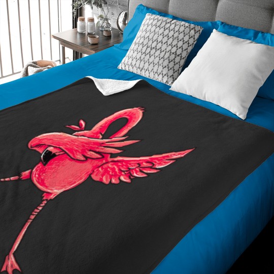 Discover Dabbings Flamingo Shirt Men Women Boys Girls Dab Dance Gifts Baby Blankets