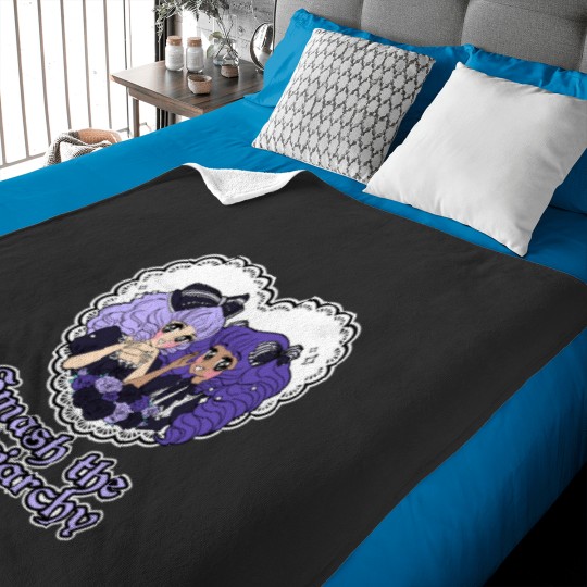 Discover Smash the Patriarchys (SFW version) – Pastel Goth Baby Blankets
