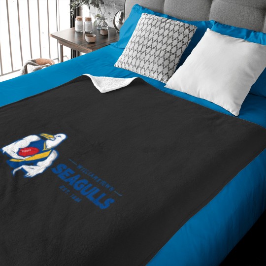 Discover Williamstown Seagulls football clubAFL Footy Baby Blankets