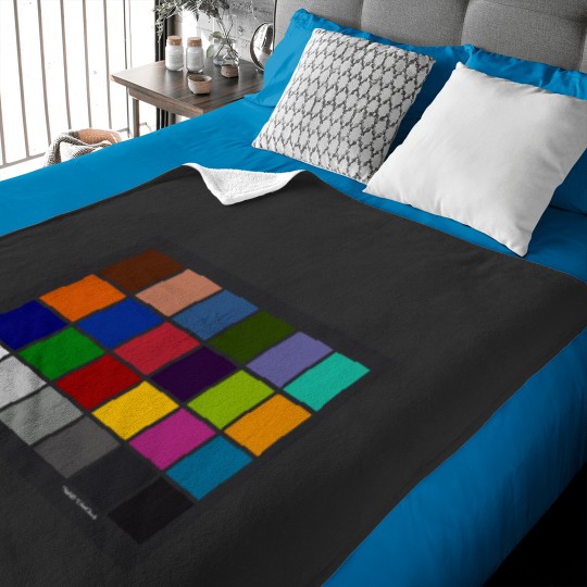 Discover Color Checker Chart Essential Baby Blankets