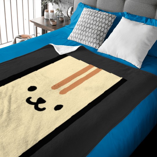 Discover Neko Atsume - Apricot Graphic Baby Blankets