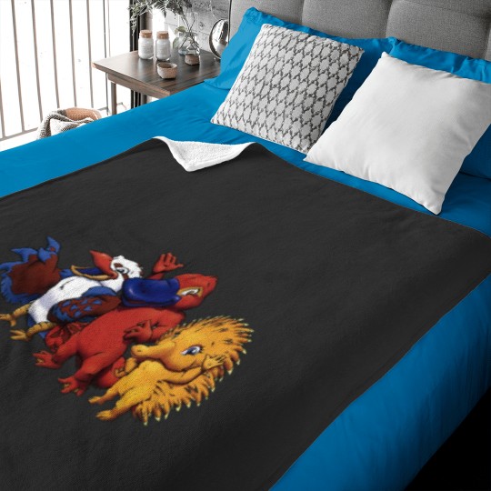 Discover Sydney 2000 mascots Classic Baby Blankets