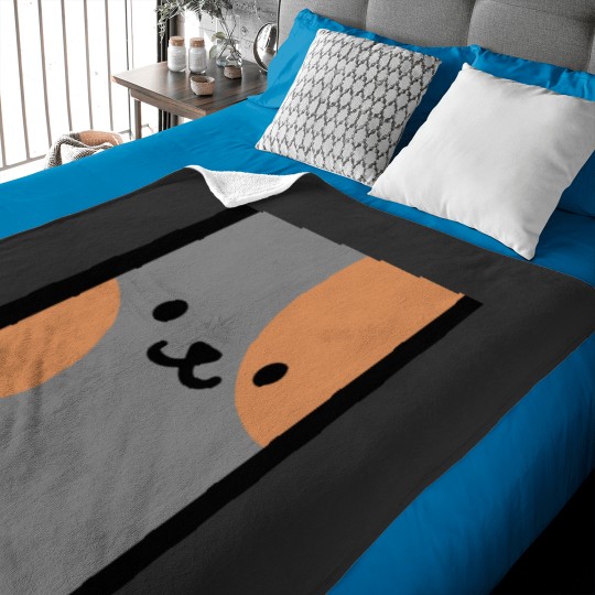 Discover Neko Atsume - Spooky Graphic Baby Blankets