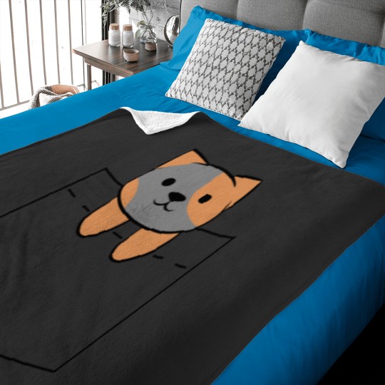 Discover Spooky Pocket Tee Classic Baby Blankets