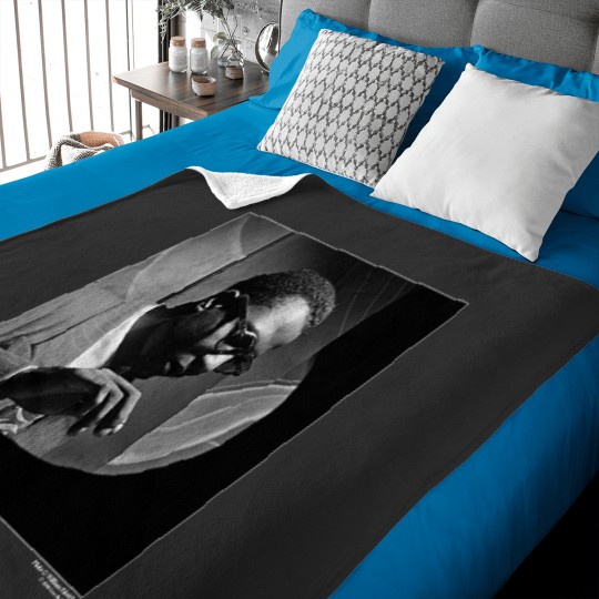 Discover Vintage 90s Thelonious Monk Jazz Musician Artwork 1990s Fashion Baby Blankets
